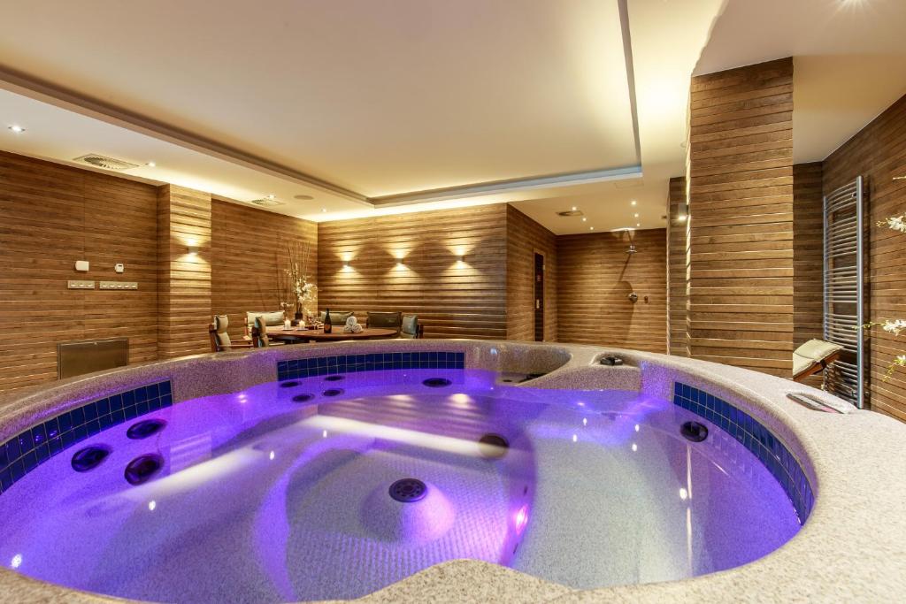 Privátní wellness s vířivkou a saunou — Rezidence Moser Karlovy Vary